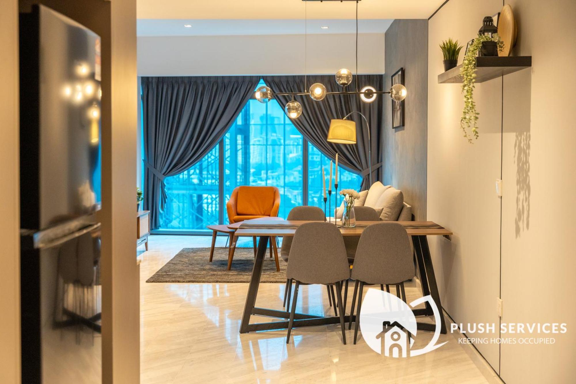 Eaton Residences Klcc By Plush Куала Лумпур Стая снимка