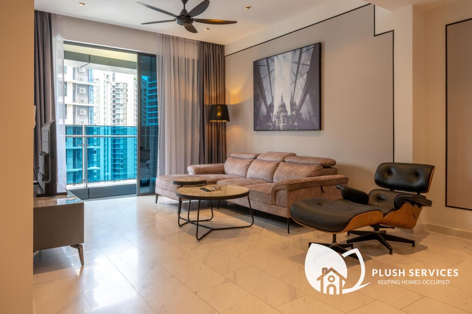 Eaton Residences Klcc By Plush Куала Лумпур Стая снимка